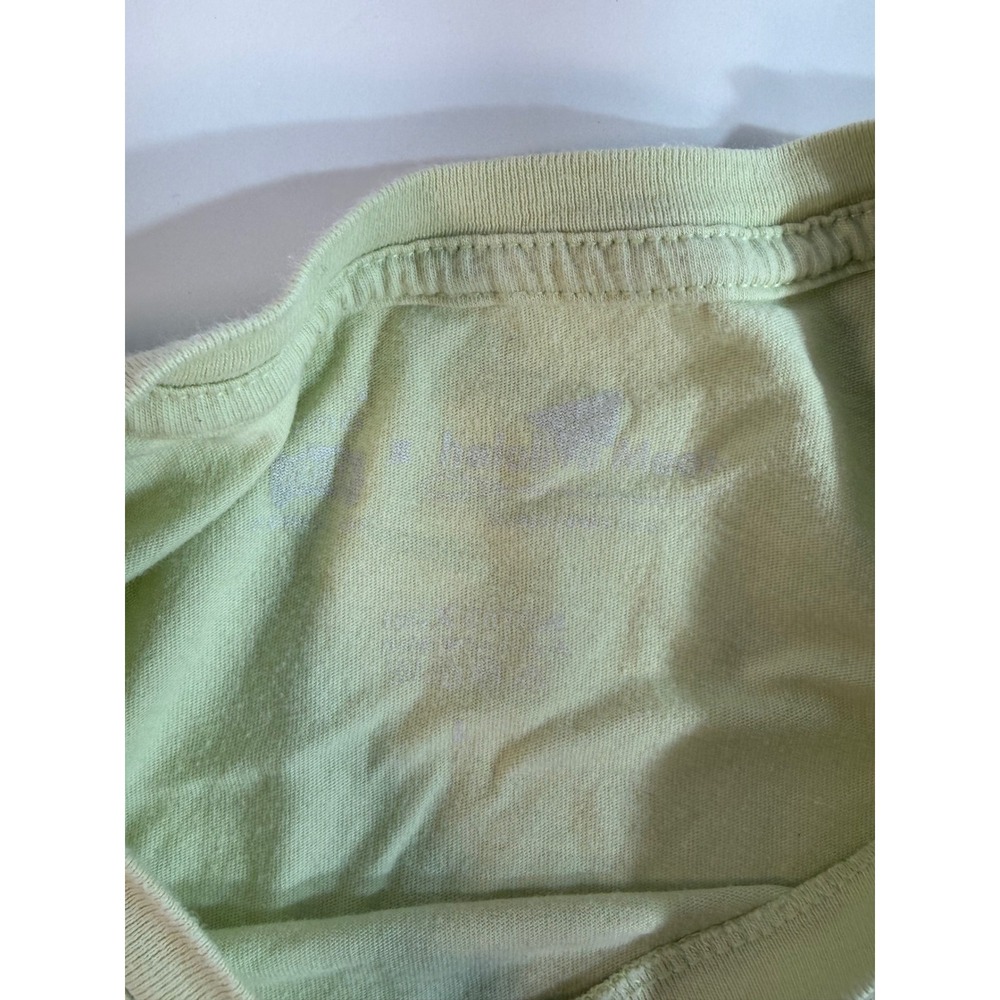Hololive Meet Ceres Fauna VTuber Graphic T-Shirt Sage Green Mens Small Anime Tee - Picture 2 of 5